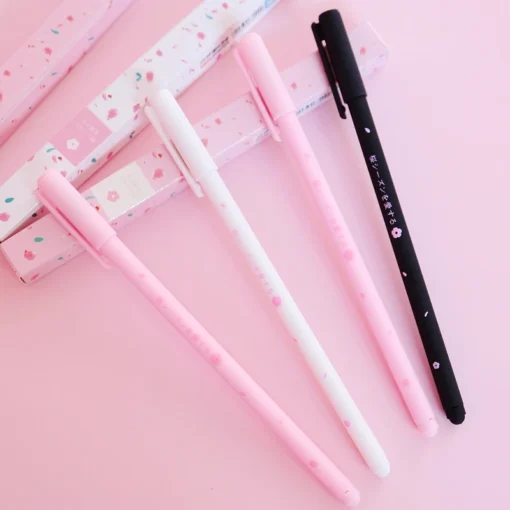 Kawaii Sakura Rollerball  Gel Pen 2