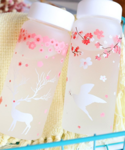 Orange Elk Sakura Frost Water Bottle 1