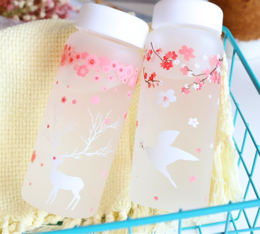 Orange Elk Sakura Frost Water Bottle 1