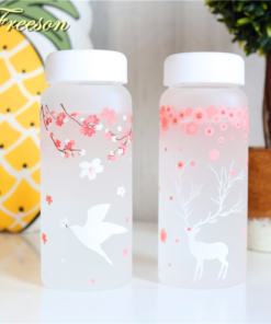 Orange Elk Sakura Frost Water Bottle 2