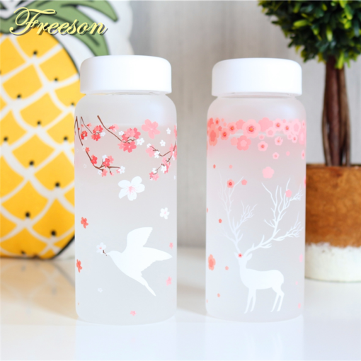 Orange Elk Sakura Frost Water Bottle 2