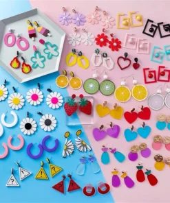 Kawaii Colorful Fruit & Nature Earrings