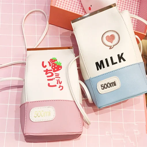 Kawaii Japanese Milk Shoulder Bag