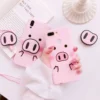 Kawaii Pig phone Case & nose popsocket
