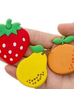 Cartoon & fruit silicon fridge magnets 4