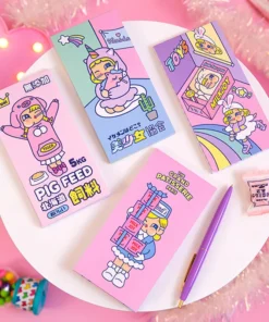 Kawaii Lollipop Girl Tear-off Memo Pad