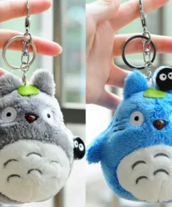 Kawaii Totoro Plush Toy Keychain