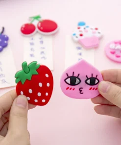 Cartoon & fruit silicon fridge magnets 3