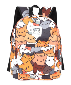 Cute Cats Neko Atsume Backpack