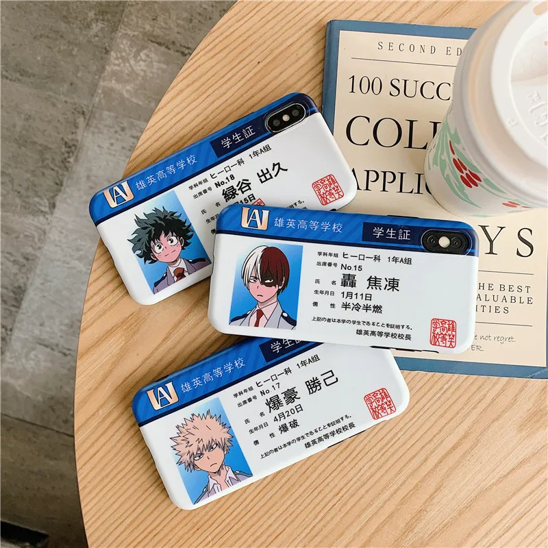 My Hero Academia Soft Cases for iPhone Phones - Kuru Store My Hero Academia Soft Cases for iPhone Phones - Kuru Store