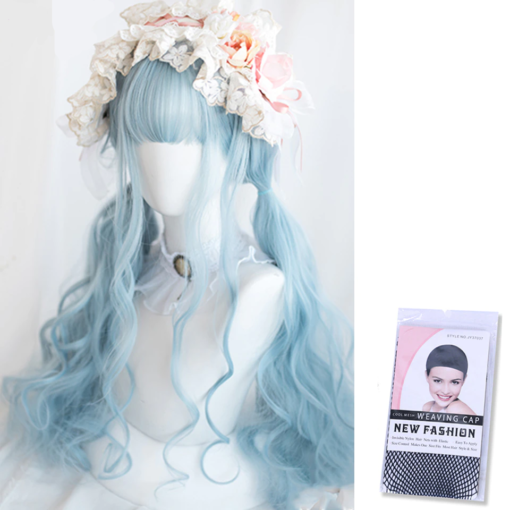 Kawaii Light Blue Lolita Wig