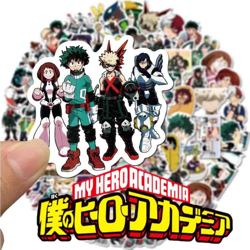 My Hero Academia Boku No Hero Academia Stickers 10/50/100Pcs – Kuru Store