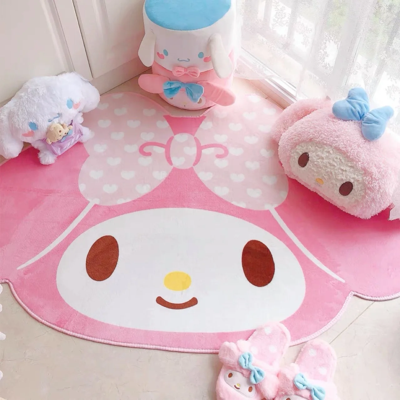Kawaii My Melody Carpet - Kuru Store, image size:1278x1278