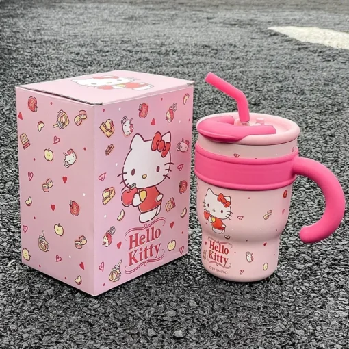 Kawaii Sanrio Double Drink Handheld Cup 2