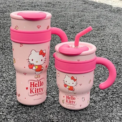 Kawaii Sanrio Double Drink Handheld Cup 3