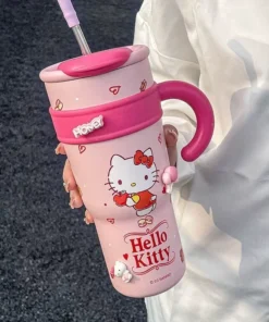 Kawaii Sanrio Double Drink Handheld Cup