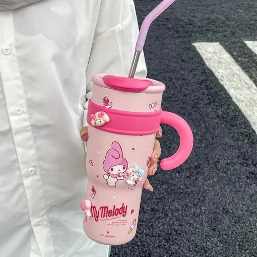 Kawaii Sanrio Double Drink Handheld Cup 5