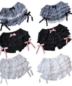 Lolita Maid Ruffle Shorts 5