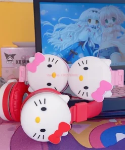 Kuromi & Hello Kitty Bluetooth Headphones 6