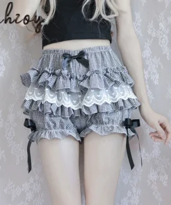 Lolita Maid Ruffle Shorts 1