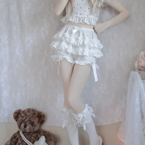 Lolita Maid Ruffle Shorts 4