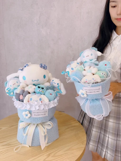 Kawaii Cinnamoroll & Kuromi Plush Bouquet 4