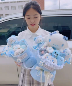 Kawaii Cinnamoroll & Kuromi Plush Bouquet 2