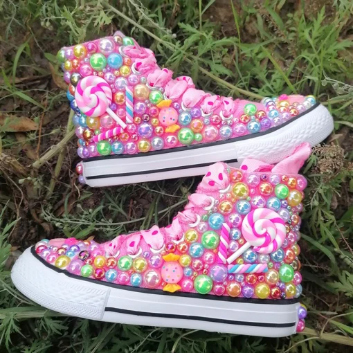 Kawaii Candyland Sparkle Sneakers 3