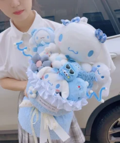 Kawaii Cinnamoroll & Kuromi Plush Bouquet