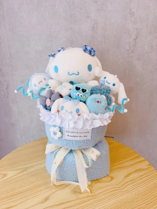 Kawaii Cinnamoroll & Kuromi Plush Bouquet 3