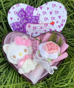 Kawaii Hello Kitty Heart Gift Box 1