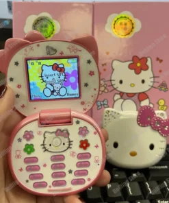 Hello Kitty Retro Flip or Flat Phone Kawaii Edition 5