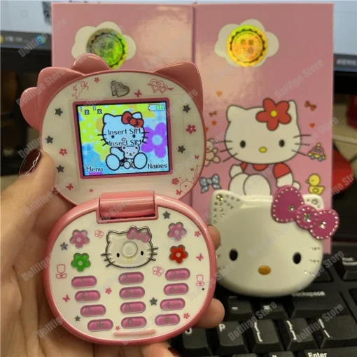 Hello Kitty Retro Flip or Flat Phone Kawaii Edition 5