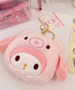 Sanrio Plush Keychain Wallet 5