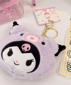 Sanrio Plush Keychain Wallet 4