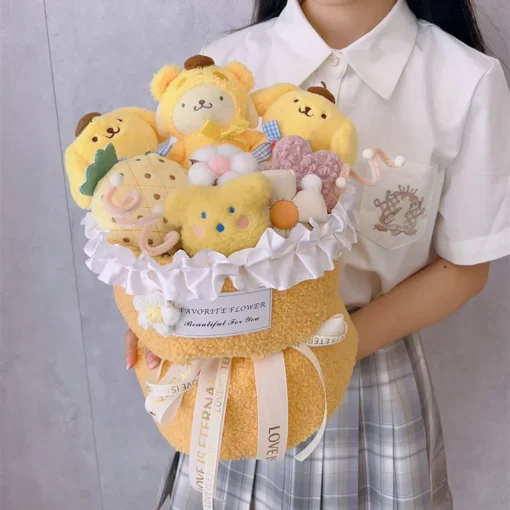 Kawaii Pompompurin Bouquet 3