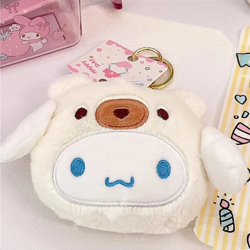 Sanrio Plush Keychain Wallet 6