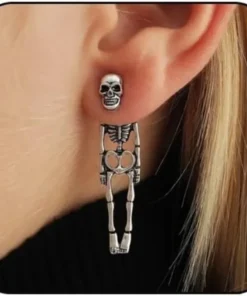 Drop Skeleton Earrings 1