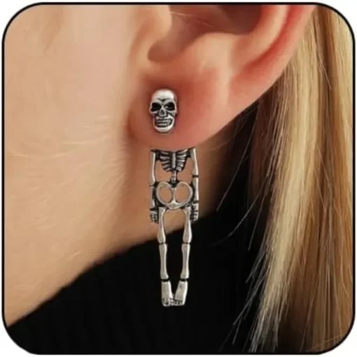 Drop Skeleton Earrings 1