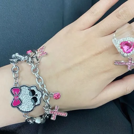 Punk Skeleton Bracelet 1