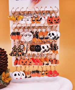 10pcs Halloween Earrings Set 1