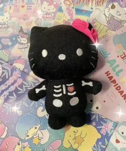 Kawaii Skull Hello Kitty Pendant 3