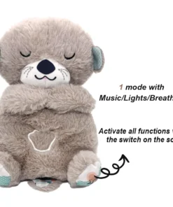 Breathing Bear Baby Soothing Plush 2