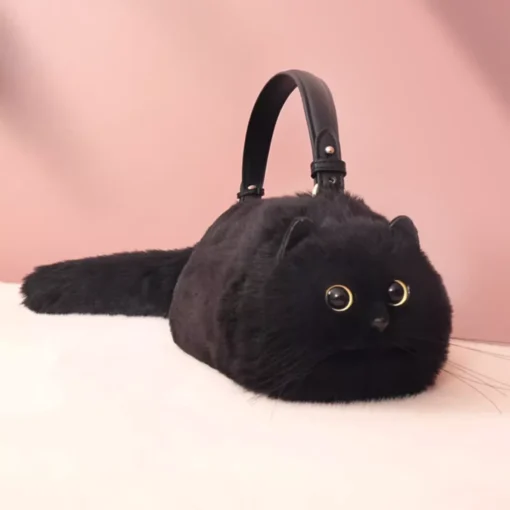 Plush Cat Bag 3