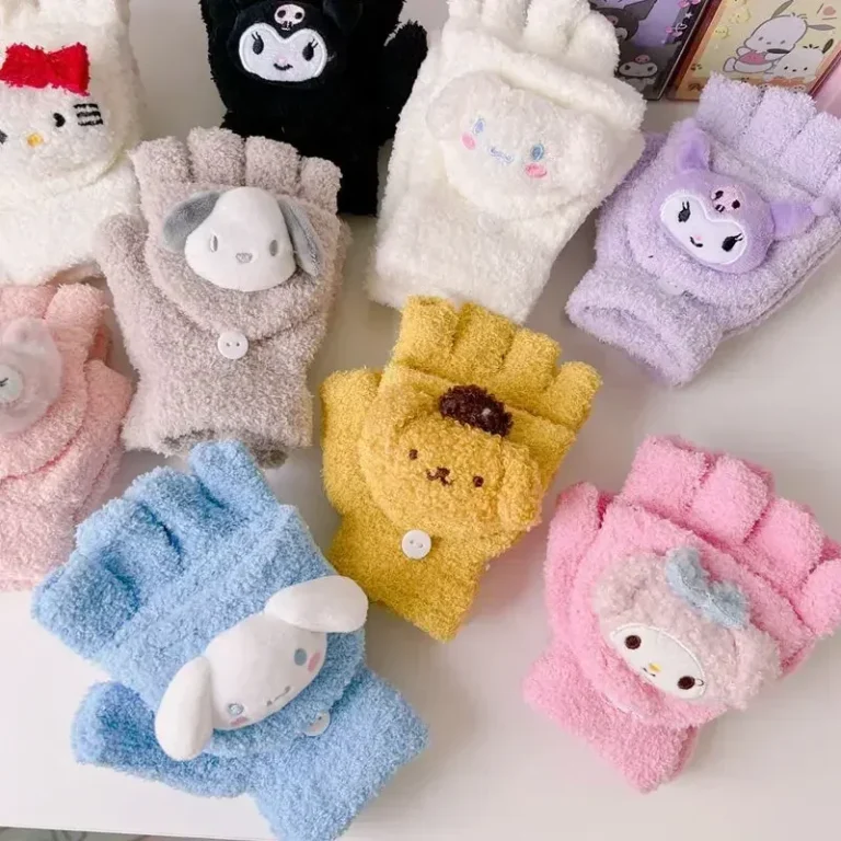 Kuromi Flip Gloves 1