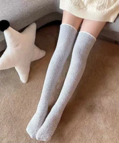 Over-Knee Fleece Socks 2