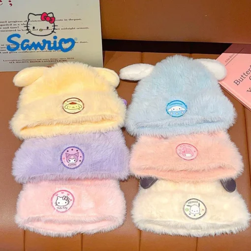 Kawaii Fluffy Sanrio Hat 5