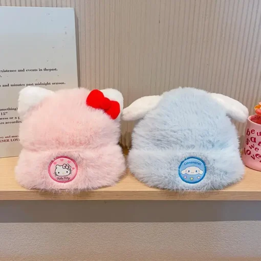 Kawaii Fluffy Sanrio Hat 2