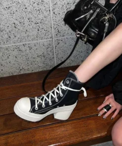 Women’s Platform Canvas Sneakers 1