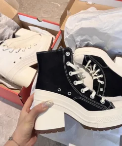 Women’s Platform Canvas Sneakers 2